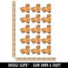 Golden Retriever Standing Dog Temporary Tattoo Water Resistant Fake Body Art Set Collection - 15 2" Tattoos (1 Sheet)