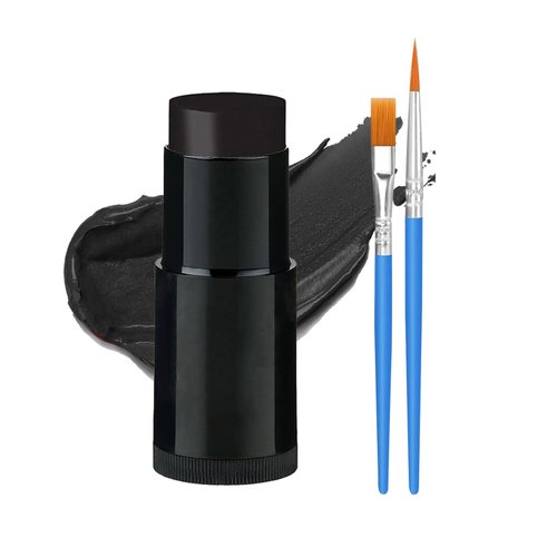 eye black Paint Stick for Sports,Grease Black Face Body Paint,Special FX,Adult Children Halloween Cosplay Joker Zombie Parties Baseball/Football/Witch, Face Paint & Body Paint 1.06 oz (30g)
