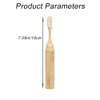 Travel Toothbrush Bamboo Toothbrushes Case Holder Kit Folding Toothbrush Portable Soft Bristle Adult Eco Friendly Natural toothbrush With Bamboo Handle Cover for Home School Business Travel Camping
