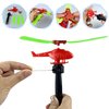 XIPEGPA 10PCS Flying Helicopters Planes 360°Rotating Airplanes Helicopter Airplane for Boys Girls Goodie Bag Stuffers Classroom Prizes Bulk Party Favors