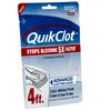 Adventure Medical Kits QuikClot Advanced Clotting Gauze - Flexible Hemostatic Medical Gauze - Stop Bleeding Faster with Quick Clotting Gauze - Survival Kit Supplies - 3" x 48''