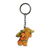 LEGO Ninjago Arin (53336) Enamel Keychain for Car Keys, Backpack, Purse, Beach Bag, made of zinc alloy & enamel, includes metal keyring. Keychain total length is 4.5 inches.