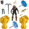 FORTNITE Cyclo Solo Mode Core Figure and 2 Mythic Goldfish Collectibles - 4 Inch Collectible Action Figure, Plus Accessories