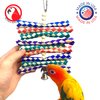 946 Shredburst Bonka Bird Toys Colorful Bamboo Wood Chew Parrot Parrotlet Cockatiel Budgie Finch Parakeet