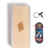 TECH DECK, Finesse X Sonic The Hedgehog Pro Series Finger Board with Storage Display, Built for Pros; Authentic Mini Skateboards, Kids Toys for Ages 6 and up