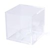 Square Acrylic Display Case | Guys Lacrosse Ball Holder | 3-Pack