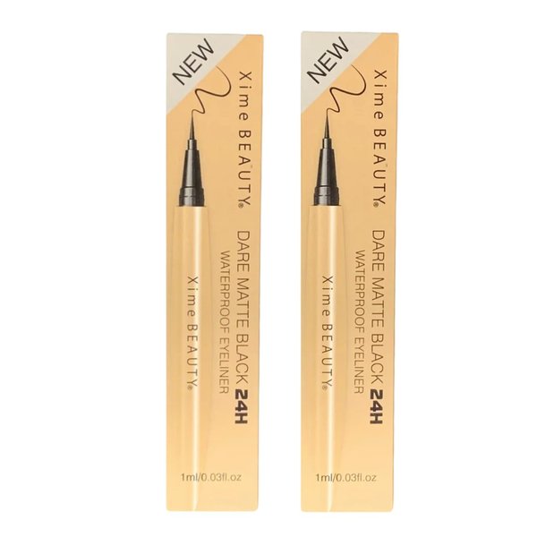 xime skin Dare Matte Black Waterproof Eyeliner 24H (set of 2 pcs)