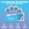 Generation Skin Eye Patches for Dark Circles and Puffiness, Under Eye Mask with Hyaluronic Acid and Marine Algae, Vegan and Cruelty-Free Under Eye Patches, Marine Algae Eye Masks, 5-Pack