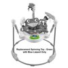 Replacement Part for Rainforest Jumperoo - Fisher-Price Rainforest Jumperoo Baby Bouncer K6070 ~ Replacement Spinning Toy ~ Green with Blue Lizzard