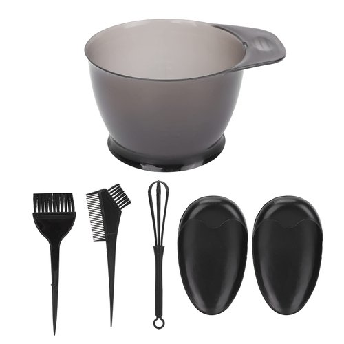 5 PCS Professional Salon Hair Coloring Kit, Hair Dyeing Kit Hair Dye Brush Bowl Comb Hair Dyeing Tools Set Coloring Tools for Salon Hairdressing and Home