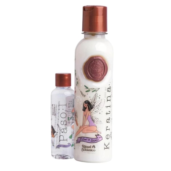 RITUAL BOTANICO Colombian Organic Keratin - 250 ML. Vegan Keratin Hair Mask with 12 Natural Oils and Amino Acids for Smoothing Hair