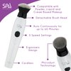 Spa Sciences ECHO - Makeup Brush for Flawless Blending, Contouring, Highlight & Airbrush Finish - 3 Speeds - Rechargeable