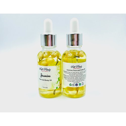 Soft Petalz Jasmine Face & Body Oil