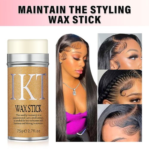 PasaRose Hair Styling Set - Wax Stick, Edge Brush, Tail Comb for Wig Styling and Edge Control