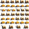 Restroma 40 Pieces Mini Construction Vehicles Bulk Pull Back Construction Trucks Engineering Vehicles Small Construction Toys for Kids Construction Party Favors, 12 Styles