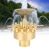 GLOGLOW Multi-Direction Brass Garden Fountain Nozzle – Landscape Sprinkler Head for Bring Beautiful Visual Effects Garden Pond