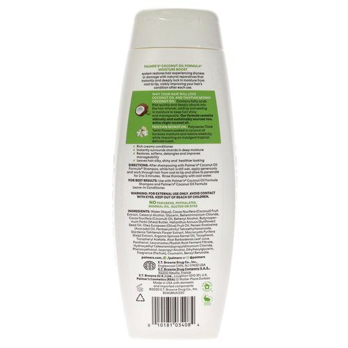 Palmers Coconut Oil Moisture Boost Conditioner Unisex 13.5 oz, (I0115583)