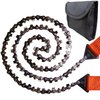 Roadfare Pocket Chainsaw - 36 Inch Hand Saw With 48 Bidirectional Teeth - Camping and Survival Chain Saw For Fast Easy Cutting - Backpacking Gear Camp Saw