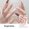 Imtiti Gel Nail Polish, 1 Pcs 0.5 Fl Oz Seal Brown Nude Gel Polish Soak Off LED U V Nail Gel Polish Neutral Gel Nail Polish DIY Nail Art Starter Manicure Salon Gel Nail Kit for Women Girls