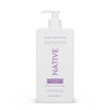 Native Body Lotion Contains Naturally Derived Plant-Based Moisturizers for Women and Men | Restores Dry Skin, Lilac & Rose, 16.5 fl oz