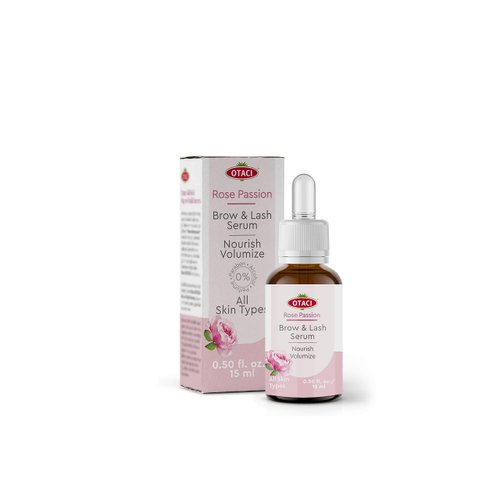 OTACI Rose Passion Brow and Lash Serum, Lash Growth Eyelash Growth Natural