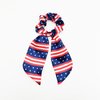 Patriotic Turban Headband Hair Scrunchies American USA Flag Headwear Hair Bands Tie JHN62 (Set-F2)
