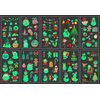Luminous Christmas Temporary Tattoos for Party Decorations, Glow Christmas Stocking Stuffers for Kids Party Favors Supplies, Xmas Holiday Stickers Gifts for Kids Boys Girls - 10 Sheets