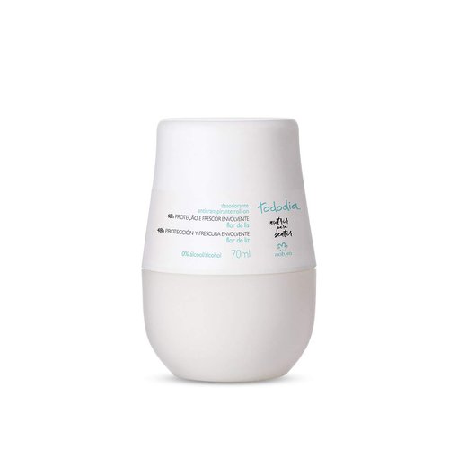Natura - Linha Todo Dia (Flor de Lis) - Desodorante Antitranspirante Feminino Roll-On 70 Ml - (Natura - Every Day Collection - Antiperspirant Roll-on Deodorant For Women 2.36 Fl Oz)