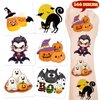 RINOLY 144 PCS Halloween Tattoos for Kids,2 Inch Halloween Temporary Tattoos Stickers,Halloween Party Favors Goodie Bag Fillers Gifts for Boys Girls,6 Designs