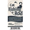 Fairly Odd Novelties Cat Fishing Pole Toy - Funny Interactive Fish Toy for Cats, Kittens, and Small Pets. Giftable Cat Fishing Rod Novelty Gifts, Item, FON-10309, Multi-Colored, 1 Count (Pack of 1)