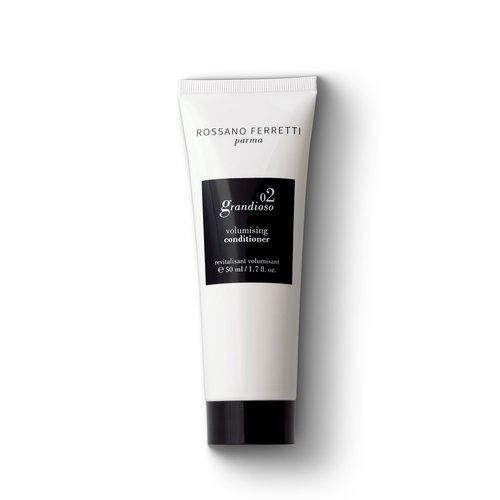 Rossano Ferretti Grandioso Volumizing Conditioner for Fine Hair with Ginseng for Body, Fullness, Volume | Vegan, Paraben Free | Travel Size 1.7 Fl Oz
