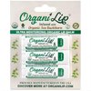 Organic Lip Balm, Spearmint Flavor, Ultra Hydrating Lip Moisturizer for Dry Lips, Oval Shaped Tube, USDA Certified Organic, 3 Pack - OrganiLip
