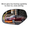Driver Side Heated Mirror Glass Replacement For 2007-2013 Cadillac Escalade Yukon Chevrolet Suburban Silverado GMC Sierra Tahoe Avalanche Sierra - Side Mirror with Rear Holder and Turn Signal