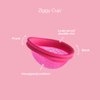 Intimina Ziggy Cup – Extra-Thin Reusable Menstrual Cup with Flat-fit Design