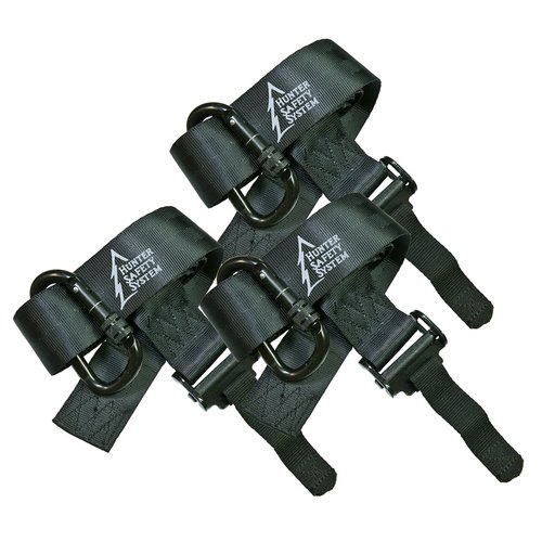 Hunter Safety System Quick-Connect Tree Strap for Tree-Stand Hunting, 3-Pack