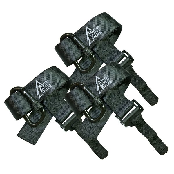 Hunter Safety System Quick-Connect Tree Strap for Tree-Stand Hunting, 3-Pack