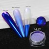 CHARMING MAY Holographic Chrome Nail Powder Sparkle Diamond Reflective Glitter Dust Metallic Nail Powder Magic Galaxy Effect for Nails Art (12Box Chameleon)