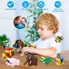 HOGOKIDS 30 Packs Party Favors for Kids - 867PCS Animals Building Blocks Sets for Classroom Prizes Goodie Bag Fillers Stocking Stuffers Birthday Valentines Easter Gifts for Kids Boys Girls 6+