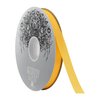 McGinley Mills 9/16" W Acetate Satin Ribbon, Yellow, 100 Yard Spool