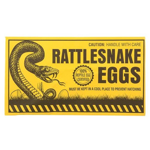 Rhode Island Novelty Joke Rattlesnake Egg Envelope, Set of 6