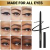 Bold Beautiful Cosmetics Gel Eyeliner Pencil Hypoallergenic Waterproof and Smudge-Proof Vegan Long-lasting - Black, 1 Count