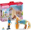 Schleich Horse Club Sofia's Beauties 18-Piece Horse Beauty Set - Horse Rider Kim and Horse Figurine with Brushable Styling Hair Plus Bead and Clip Accessories, Gift for Boys and Girls Ages 5 and up
