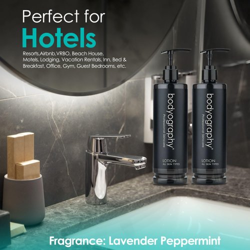 World Amenities Bodyography Hydrating Lotion Pump Lotion - Body Lotion For Dry Skin - Hydrating Moisturizer