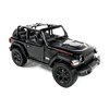 Wrangler Rubicon 4x4 Convertible Off Road Exploration Diecast Model Toy Car Black