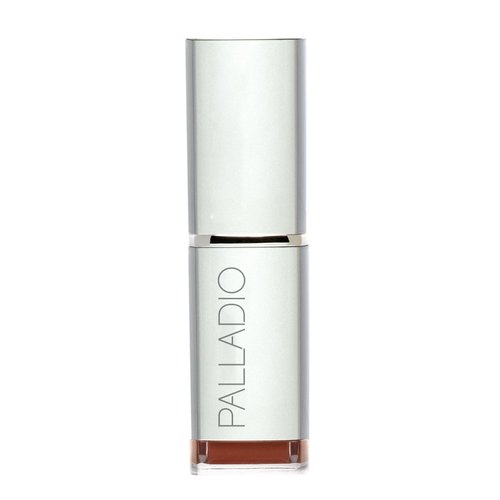 Palladio Herbal Lipstick, Brownie, Rich Pigmented and Creamy Lipstick, Infused with Aloe Vera, Chamomile & Ginseng, Prevents Lips from Drying, Combats Fine Lines, Long Lasting Lipstick