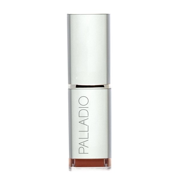 Palladio Herbal Lipstick, Brownie, Rich Pigmented and Creamy Lipstick, Infused with Aloe Vera, Chamomile & Ginseng, Prevents Lips from Drying, Combats Fine Lines, Long Lasting Lipstick