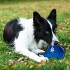 Pets First MLB LA Dodgers Baseball Cap Tough Toy for Dogs, Best MLB Dog Toy with Team Logo