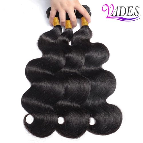 Body Wave Bundles Human Hair (20 22 24Inch) 10A Brazilian Human Hair Bundles Body Wave 3 Bundles 100% Unprocessed Brazilian Virgin Hair Body Wave 3 Bundles Human Hair Extensions Natural Black Color