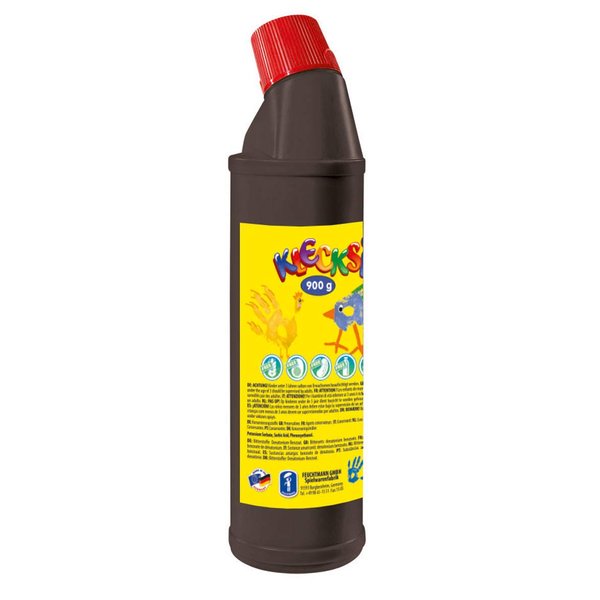 Feuchtmann Klecksi Big Bottle Finger Paint (Black)