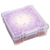 ArtBin 6953AB ClearView 6" x 6" Box Art & Craft Organizer, [1] Plastic Storage Case, Clear